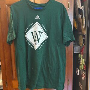 WashU Adidas Green XL T Shirt